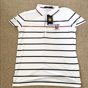 Women’s Pebble Beach U.S Open golf shirt.